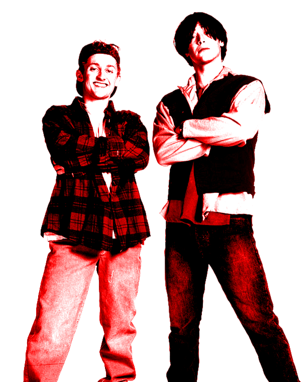 An image of Bill and Ted.